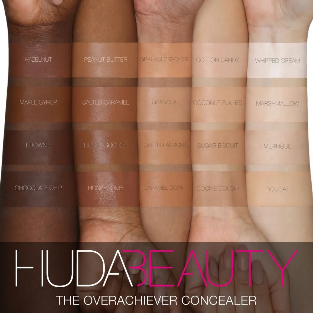 2- Concealer HUDA BEAUTY Overachiever Chocolate Chip